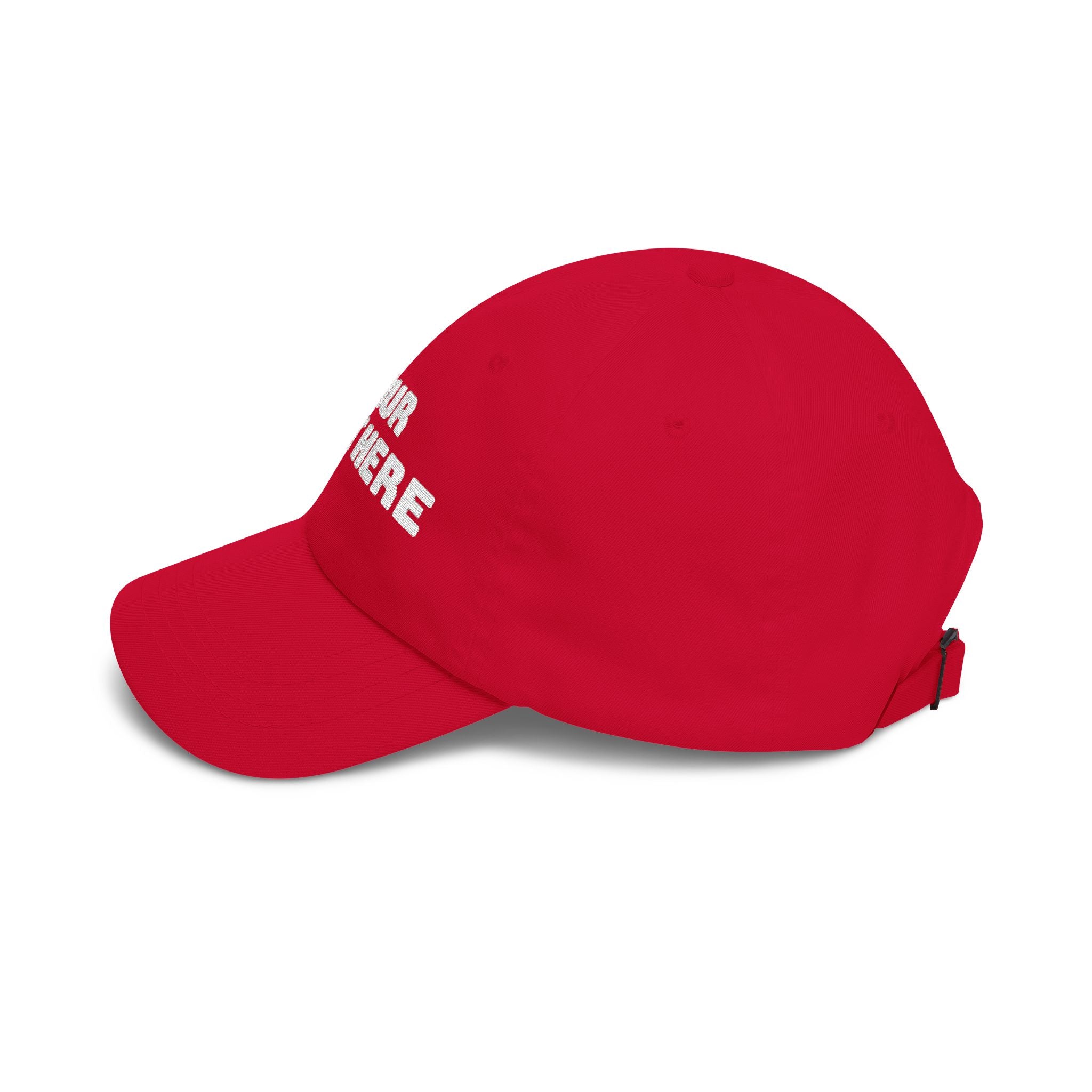 Dad Cap — Custom Text Embroidered Classic Baseball Hat