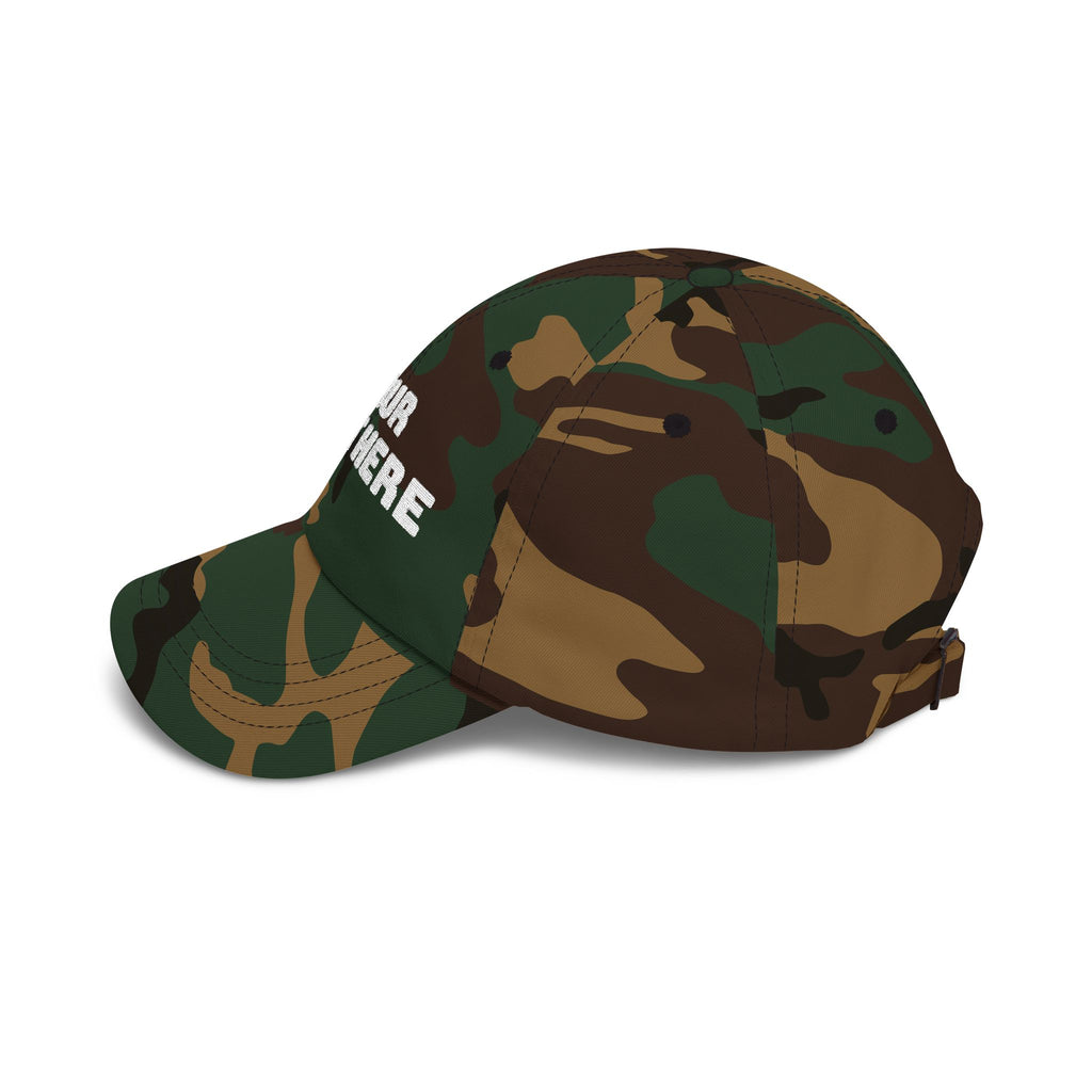 Dad Cap — Custom Text Embroidered Classic Baseball Hat