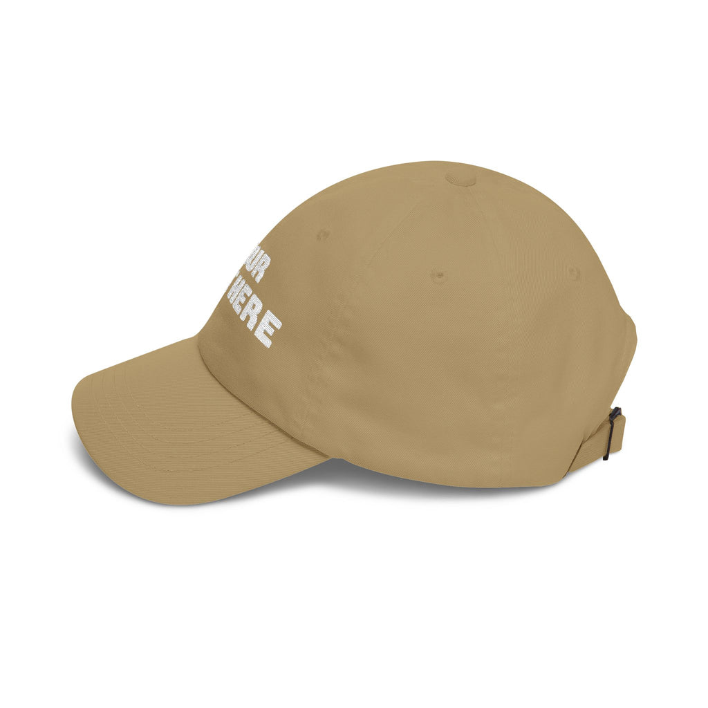 Dad Cap — Custom Text Embroidered Classic Baseball Hat