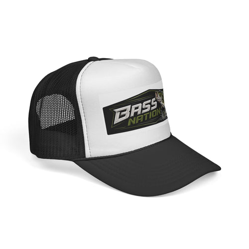 Bass Nation logo Trucker Cap | Fishing Mesh Hat