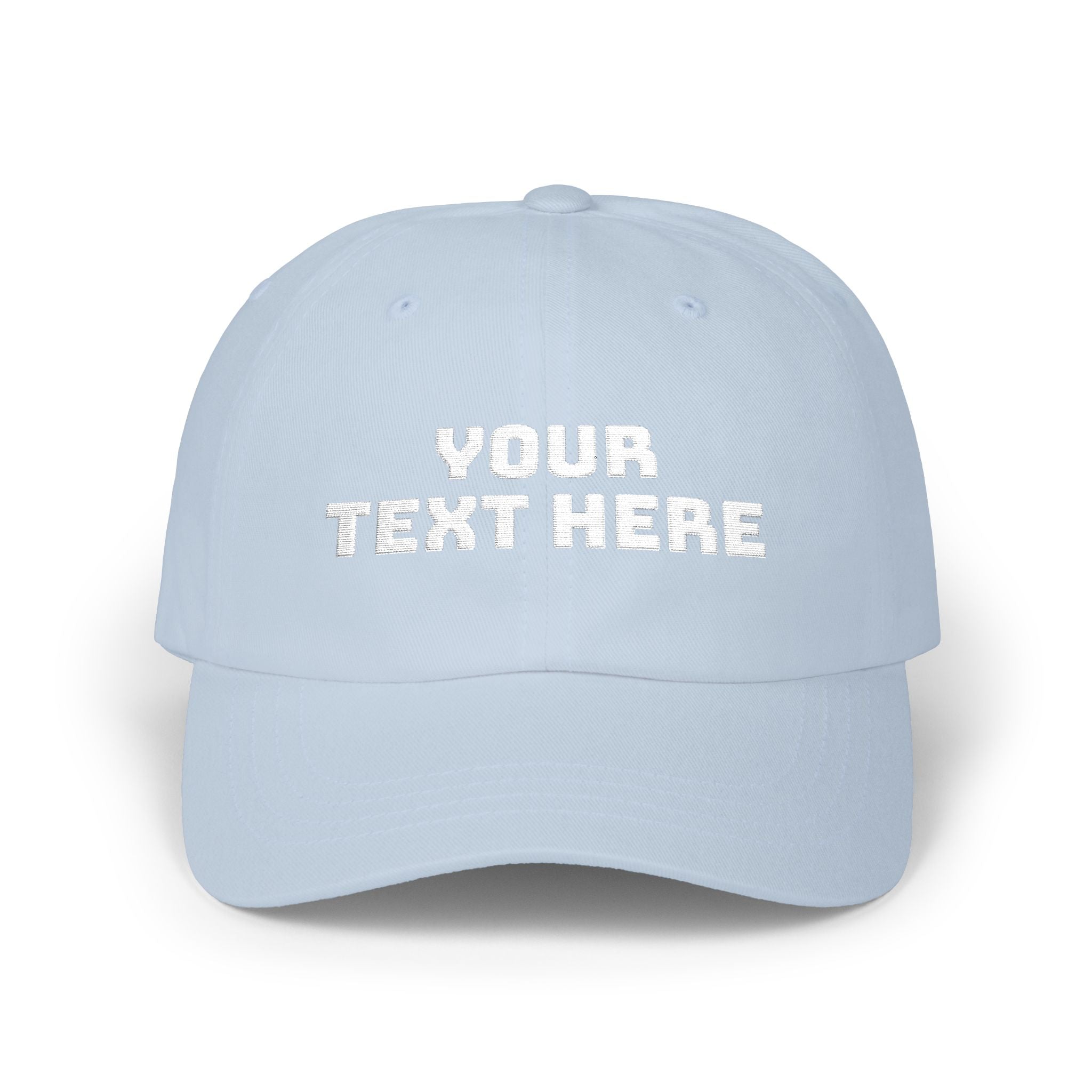 Dad Cap — Custom Text Embroidered Classic Baseball Hat