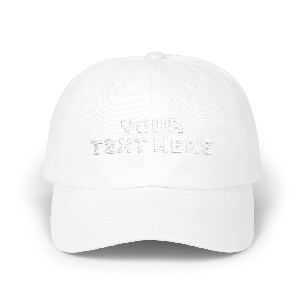 Dad Cap — Custom Text Embroidered Classic Baseball Hat