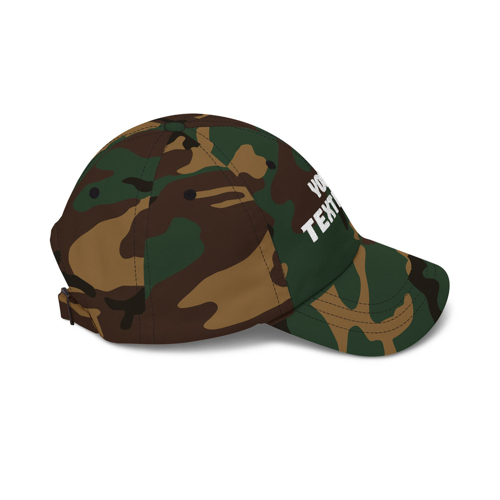 Dad Cap — Custom Text Embroidered Classic Baseball Hat