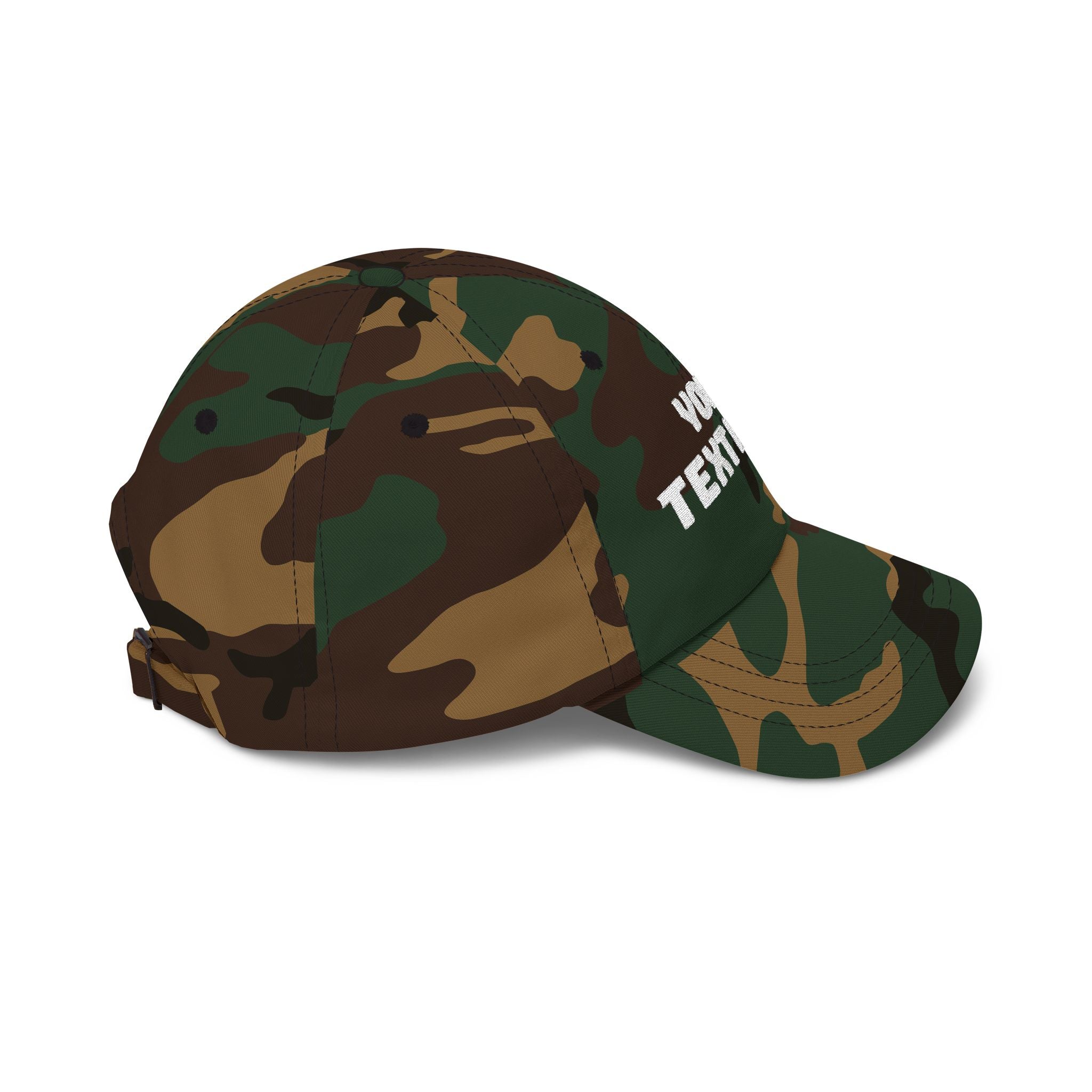 Dad Cap — Custom Text Embroidered Classic Baseball Hat