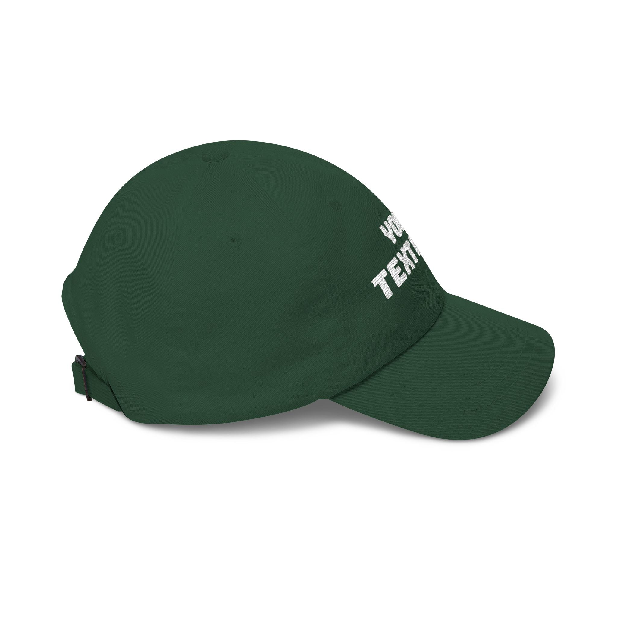 Dad Cap — Custom Text Embroidered Classic Baseball Hat