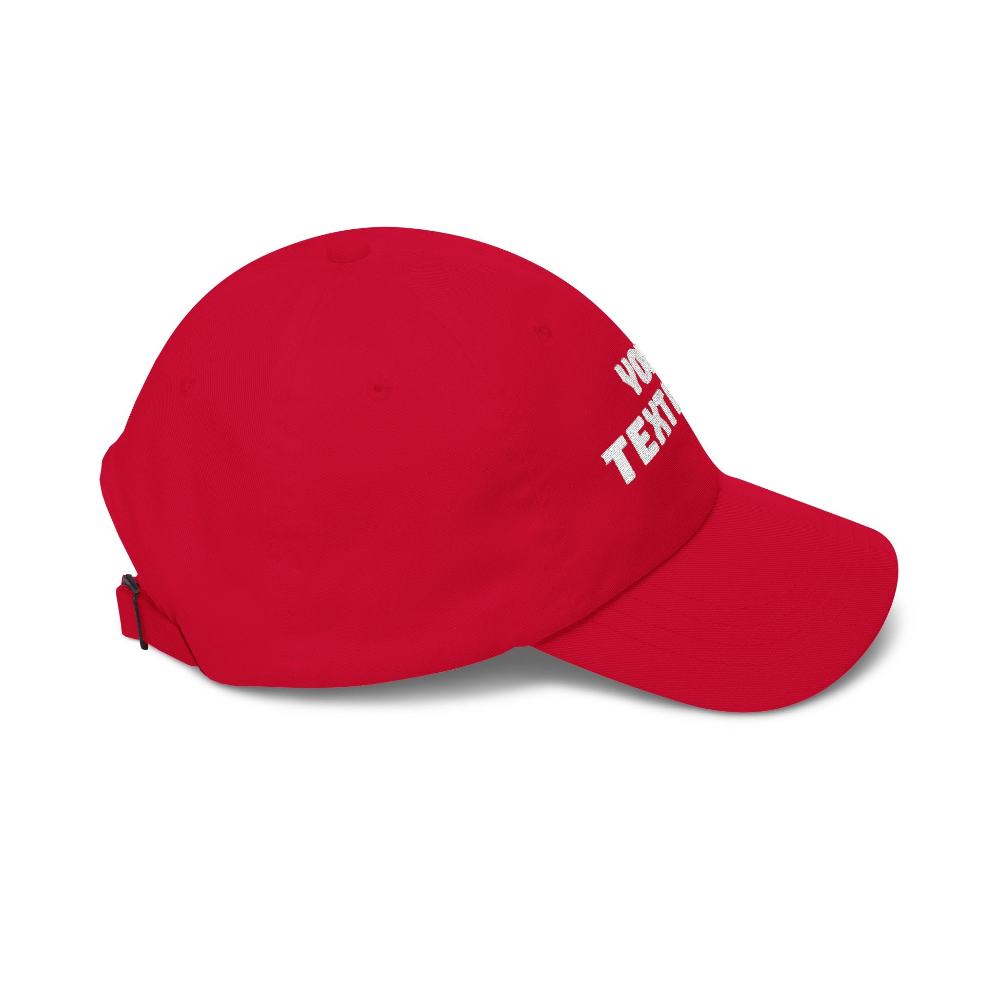 Dad Cap — Custom Text Embroidered Classic Baseball Hat
